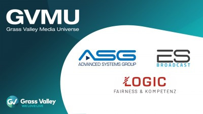 ASG, ES Broadcast and LOGIC Media Solutions Join the GV Media Universe Advanced Channel Partner Program
