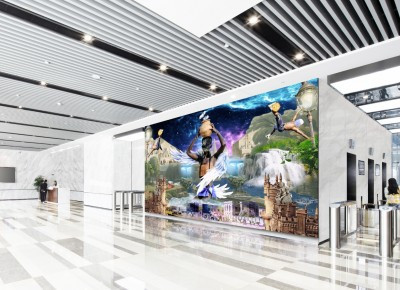 LG AND BLACKDOVE DELIVER SEAMLESS  DIGITAL ART EXPERIENCE ON LG LED SIGNAGE