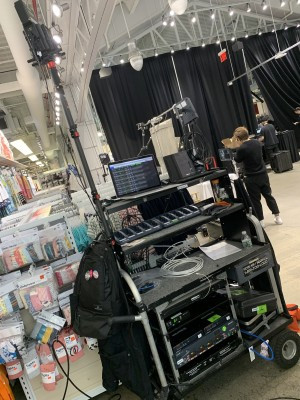 Clear-Com Wireless Technologies Prove Perfect Fit for Old Navy Commercial Shoot