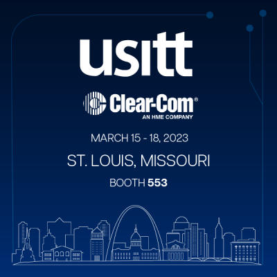 Clear-Com Features Highly Anticipated Technology at USITT 2023 for Theater Professionals