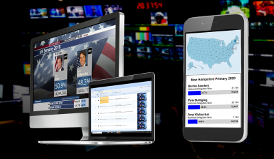 Bannister Lake to Showcase Data Management Innovations at NAB Show Driving Election Coverage, Tickers, On-Air Branding, and Infochannels
