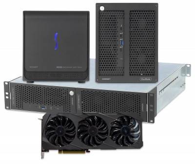 Sonnet Announces Thunderbolt and trade; eGPU System Performance Bundles Featuring Top AMD GPU Card