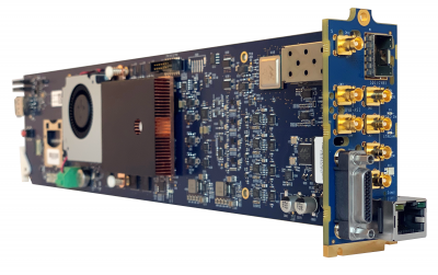 VITEC Announces 4K Multichannel HD HEVC Contribution Encoder in an openGear Card Format