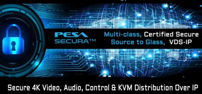 PESA Releases Secura VDS-IP for Highly Secure Command and Control (C2), Eliminating Internal and External Threats