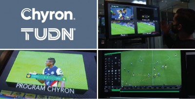 Chyron, Hego, and TRACAB Bring Univisions TUDN Complete, Real-Time Player Tracking and Data Visualization for Liga MX Broadcasts