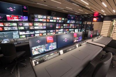 Riedel MediorNet, Artist, and Bolero Drive Video and Comms Networks On Board AMP VISUAL TVs Newest OB Vans