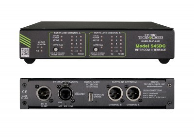 Studio Technologies Announces Enhanced Model 545DC and amp; Model 545DR Intercom Interfaces