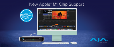 AJA Desktop Software and SDK v16.1 Debut with Native Apple M1 Support