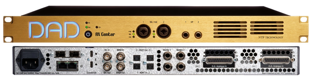Digital Audio Denmark Introduces AX Center Thunder|Core Audio Interface