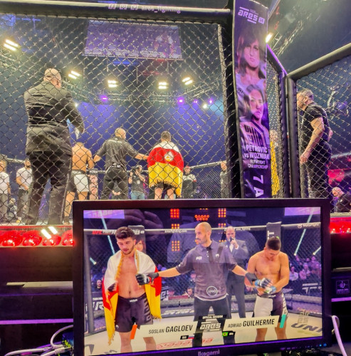 BOOST Graphics delivers for ARES Fighting Championship broadcasts