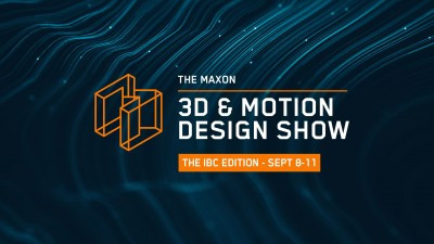The Maxon 3D and Motion Design Show for IBC 2020 is Coming Soon