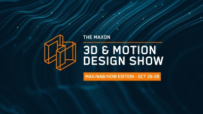 Maxon Announces October 3D and amp; Motion Design Show Lineup