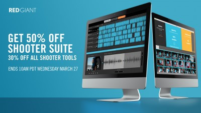 Red Giant Shooter Suite is 50 Percent Off for 24 Hours Only