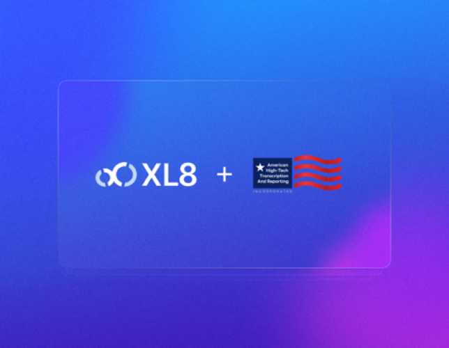 XL8 Announces Acquisition of AHT to Modernize US Government related Stenography Transcription and Localization Services