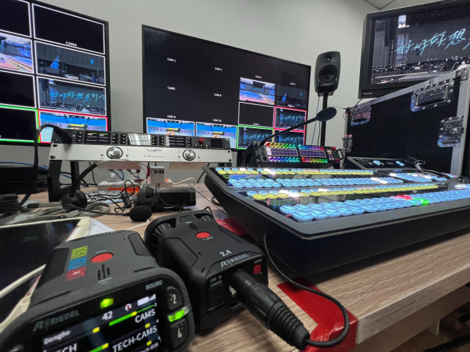 Riedel Bolero 2 4-GHz Intercom System Defies Co-Frequency Interference in Its First Large-Scale Live Event in China