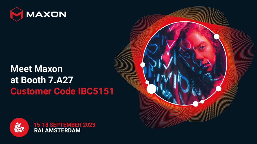 Maxon Returns to IBC 2023 With a Standout Roster of Creatives