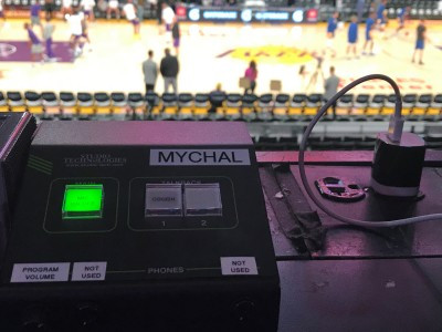 Studio Technologies and rsquo; Model 205 Announcer and rsquo;s Console Enhances  LA Lakers Broadcasts